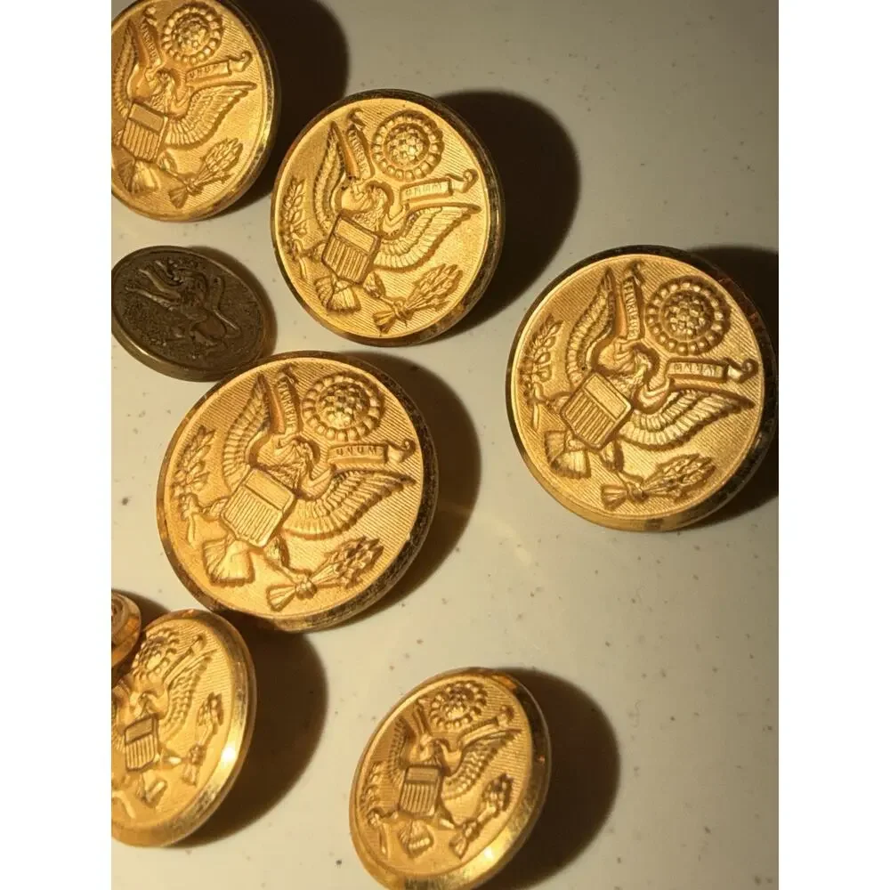 Lot Of Waterbury Button Co Conn E Pluribus Unum